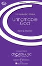 Unnamable God SATB choral sheet music cover